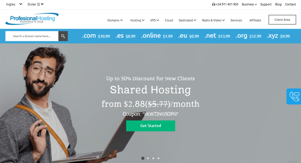 Profesional Hosting Review