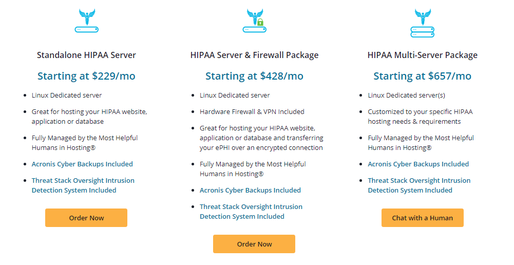 liquid web hostig review - HIPPA Hosting prices