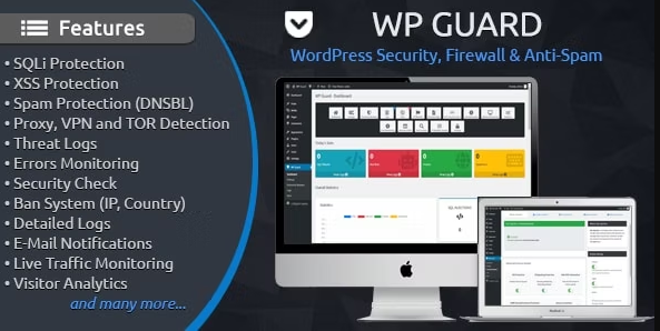 WP Guard - Security, Firewall & Anti-Spam plugin for WordPress
